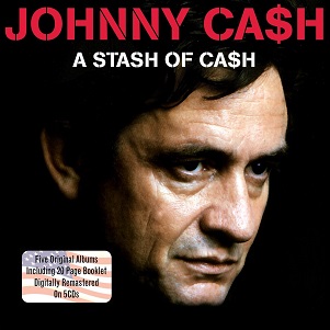 Cover van Cash, Johnny – A Stash of Cash.5 Org Lps