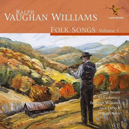Cover van V/A – Ralph Vaughan Williams: Folk Songs Volume 1