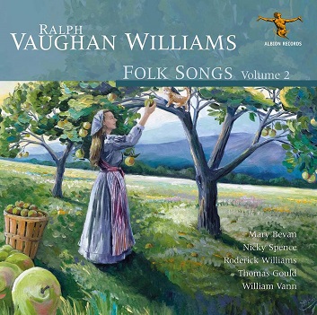 Cover van Vaughan Williams, R. – Folk Songs Volume 2