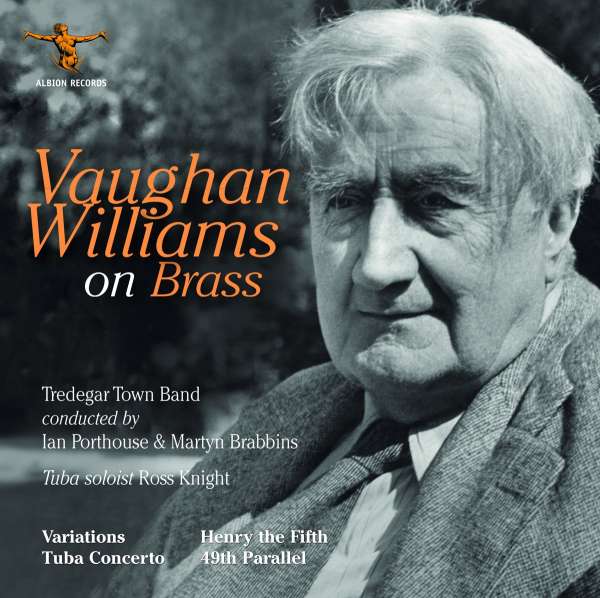 Cover van Tredegar Band – Vaughan Williams On Brass