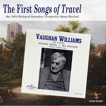 Cover van Standen, Richard / Frederick Stone – First Songs of Travel - 1954 Recital