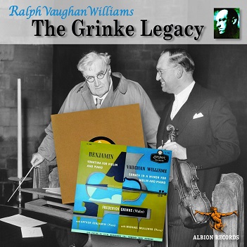 Cover van Grinke, Frederick & Boyd Neel & Arthur Benjamin & Michael Mullinar – Ralph Vaughan Williams: the Grinke Legacy