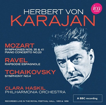 Cover van Haskil, Clara – Plays Tchaikovsky/Ravel/Mozart