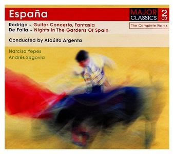 Cover van Rodrigo/Falla – Espana:Guitar Concerto