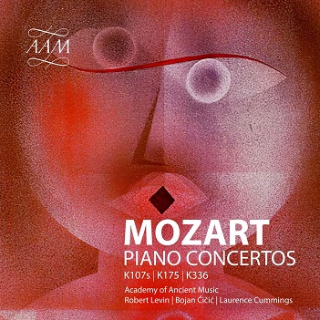 Cover van Academy of Ancient Music – Mozart: Piano Concerts K 107s, K 175 and K 336