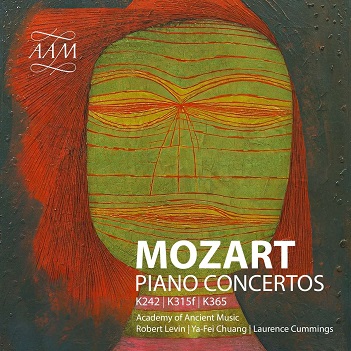 Cover van Academy of Ancient Music – Mozart Piano Concertos Nos. 7 & 10