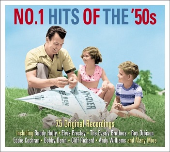 Cover van Various – No.1 Hits of the 50's