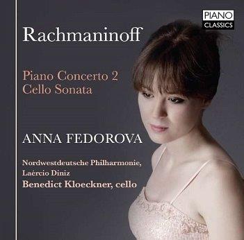 Cover van Fedorova, Anna & Benedict Kloeckner – Rachmaninov: Piano Concerto 2, Cello Sonata