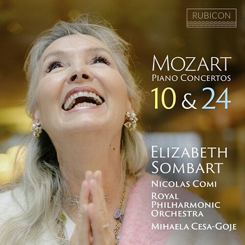 Cover van Sombart, Elizabeth & Royal Philharmonic Orchestra – Mozart Piano Concertos 10 & 24