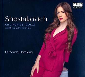 Cover van Damiano, Fernanda – Shostakovich and Pupils, Vol. 2