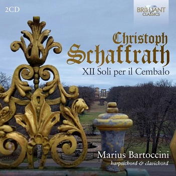 Cover van Bartoccini, Marius – Christoph Schaffrath: Xii Soli Per Il Cembalo