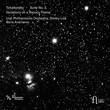 Cover van Liss, Dmitry – Tchaikovsky: Suite No. 3 & Variations On a Rococo Theme