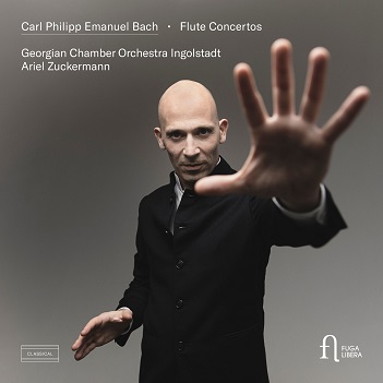 Cover van Georgian Chamber Orchestra Ingolstadt – C.P.E. Bach: Flute Concertos