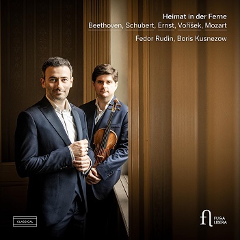 Cover van Kusnezow, Boris – Beethoven, Mozart & Schubert: Heimat In Der Ferne