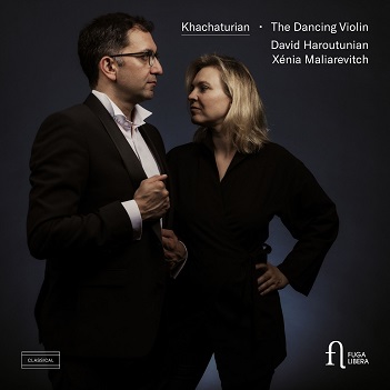 Cover van Haroutunian, David – Khachaturian: the Dancing Violin