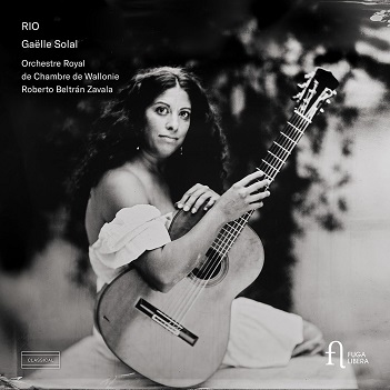 Cover van Solal, Gaelle – Villa-Lobos, Assad & Nazareth: Rio