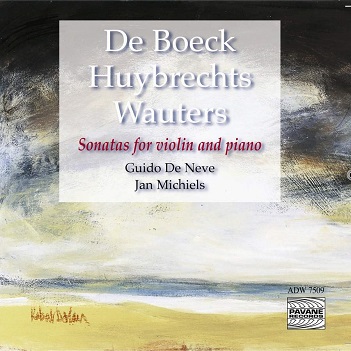 Cover van Boeck/Huybrechts/Wauters – Sonatas For Violin & Pian