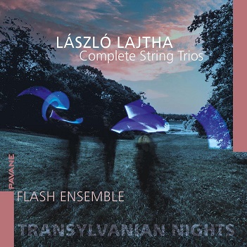 Cover van Flash Ensemble – Lajtha: Complete String Trios