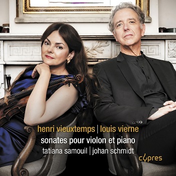Cover van Samouil, Tatiana – Vieuxtemps & Vierne: Sonates Pour Violon Et Piano