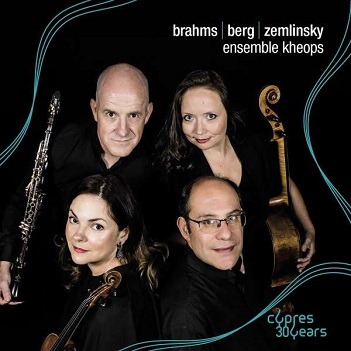 Cover van Ensemble Kheops – Brahms, Berg & Zemlinsky