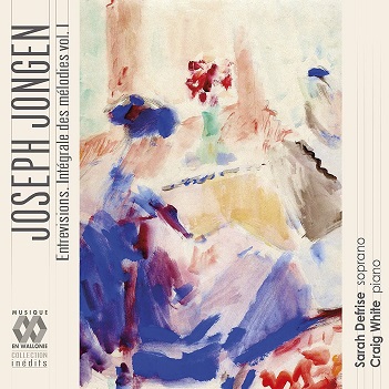 Cover van Jongen, J. – Entrevisions: Intrgrale Des Melodies Vol.1