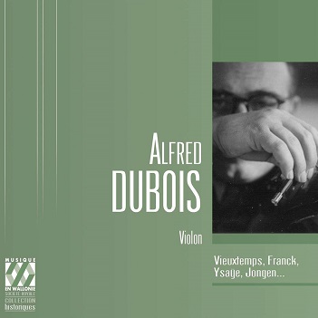 Cover van Dubois, Alfred – Alfred Dubois Violon