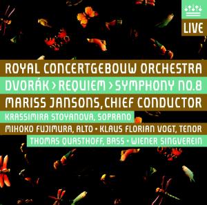 Cover van Krassimira Stoyanova, Mihoko Fujimura, Klaus Florian Vogt, Thomas Quasthoff, Wiener Singverein – Dvorak Requiem & Symphony No.8