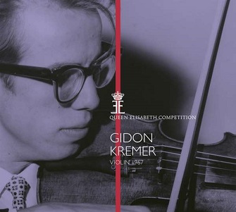 Cover van Gidon Kremer – Queen Elisabeth Competition - Violin 1967