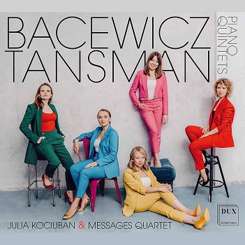 Cover van Bacewicz – Piano Quintets