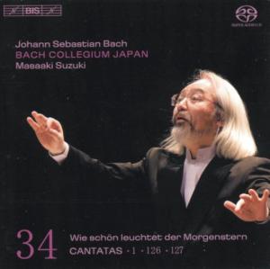 Cover van Bach Collegium Japan & Masaaki Suzuki – Johann Sebastian Bach: Cantatas Vol. 34 - Wie Schon Lauchtet Der Morgenstern