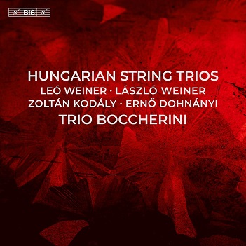 Cover van Trio Boccherini – Hungarian String Trios