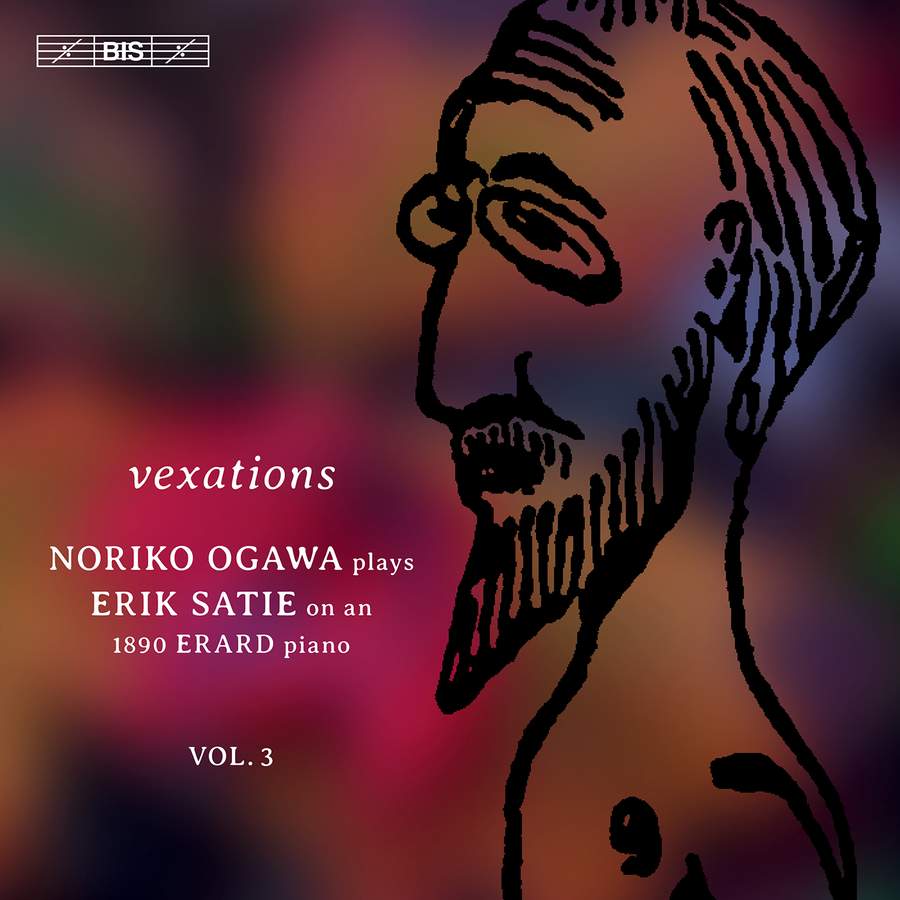 Cover van Ogawa, Noriko – Erik Satie: Piano Music Vol. 3 - Vexations