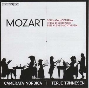 Cover van Camerata Nordica & Terje Tonnesen – Mozart: Serenata Notturna/Three Divertimenti/Eine Kleine Nachtmusik
