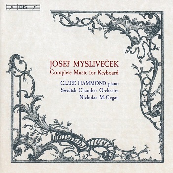 Cover van Hammond, Clare – Josef Myslivecek: Complete Music For Keyboard