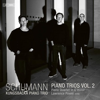 Cover van Kungsbacka Piano Trio – Schumann Piano Trios Vol. 2