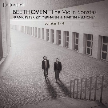 Cover van Zimmermann, Frank Peter & Martin Helmchen – Beethoven: Violin Sonatas 1-4