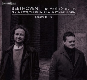 Cover van Zimmermann, Frank Peter & Martin Helmchen – Beethoven Violin Sonatas Vol. 3