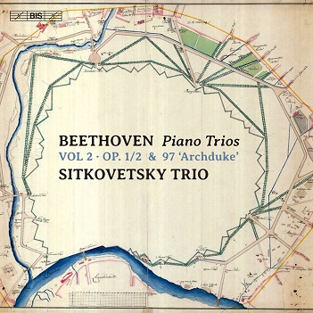 Cover van Sitkovetsky Trio – Beethoven Piano Trios Vol. 2