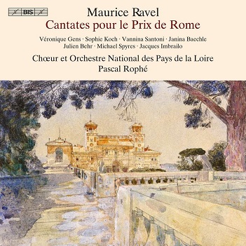 Cover van Orchestre National Des Pays De La Loire – Ravel: Cantates Pour Le Prix De Rome