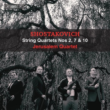 Cover van Jerusalem Quartet – Shostakovich: String Quartets N 2,7 & 10