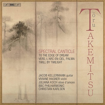 Cover van Kellermann, Jacob – Takemitsu: Spectral Canticle