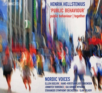 Cover van Nordic Voices & Stavanger Symphony Orchestra – Henrik Hellstenius: Public Behaviour - Together