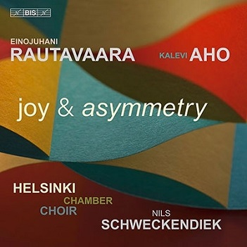 Cover van Helsinki Chamber Choir – Rautavaara & Aho: Joy and Asymmetry