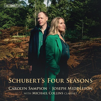 Cover van Sampson, Carolyn & Joseph Middleton – Schubert's Four Seasons