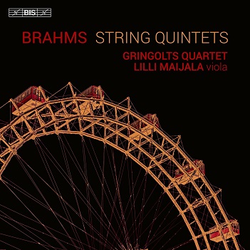 Cover van Gringolts Quartet & Lilli Maijala – Johannes Brahms: String Quintets