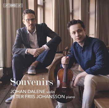 Cover van Dalene, Johan – Massenet, Ravel & Saint-Saens: Souvenirs