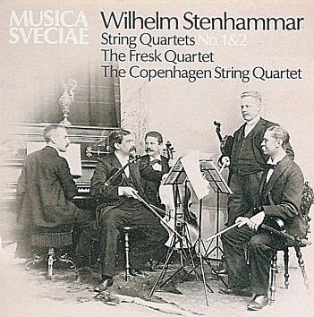 Cover van Stenhammar, Wilhelm – String Quartets Nos. 1 & 2