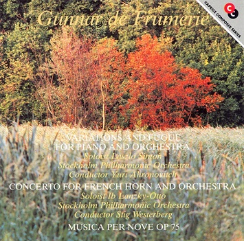 Variations and Fugue For Piano and Orchestra/Conce