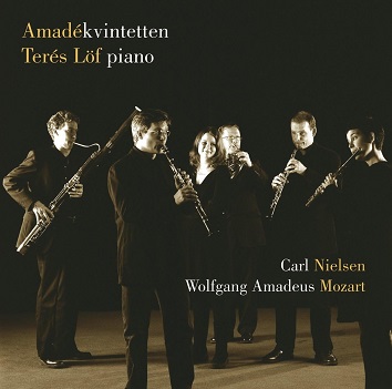 Cover van Amadekvintetten – Nielsen/Mozart