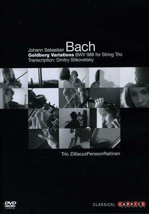 Cover van Trio Zilliacus-Persson-Raitinen – Johann Sebastian Bach: Goldberg Variations Bwv 988 For String Trio